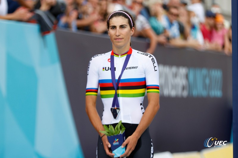 European Championships Munich 2022 - 2022 UEC Road Elite European Championships - Women's Road Race - 21/08/2022 - Elisa Balsamo (ITA) - photo Ivan Benedetto/UEC/SprintCyclingAgency?2022